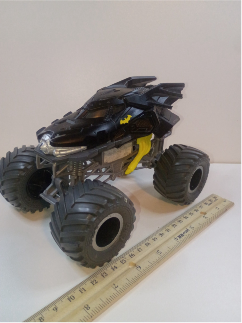 Boys Hot Wheels Batman Monster Truck Toy One Size Black Yellow